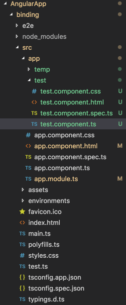 Angular 5数据绑定、事件绑定和双向绑定