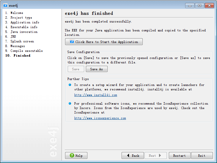 Swing项目编译成exe，并且打包成安装文件（一）