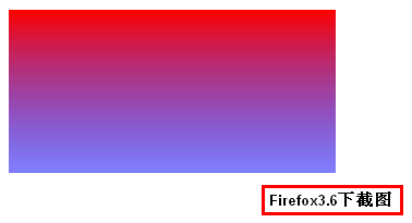 火狐下的css背景渐变