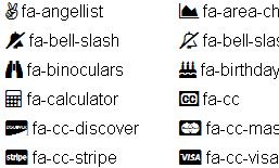 font-awesome css文字图标