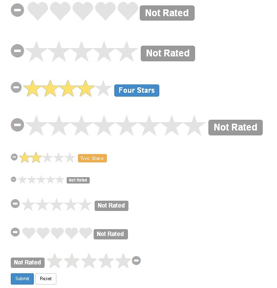 jquery星级评分插件star-rating.js下载