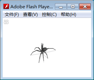 蜘蛛透明flash,spider