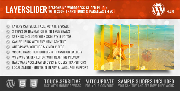 强大的响应式视差幻灯滑块插件LayerSlider4.6.0完全汉化版