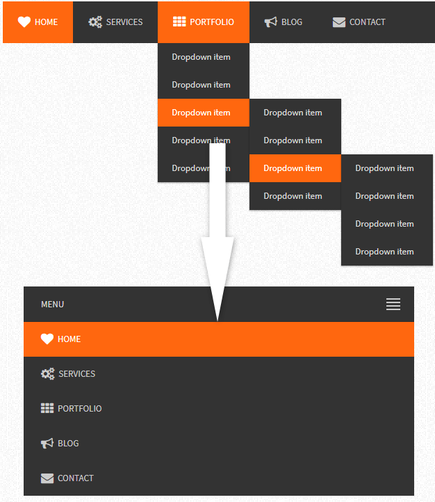 flexy-menu.js基于jQuery的响应式多级下拉导航代码