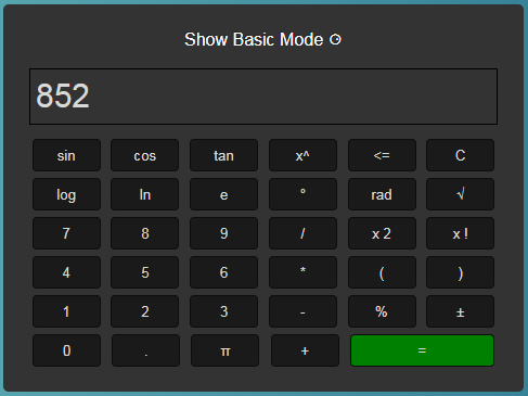 基于vue.js的计算器