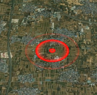 cesium 着色器实现水波纹告警动画