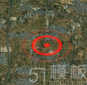 cesium 着色器实现水波纹告警动画