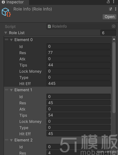 Unity中ScriptableObject的使用