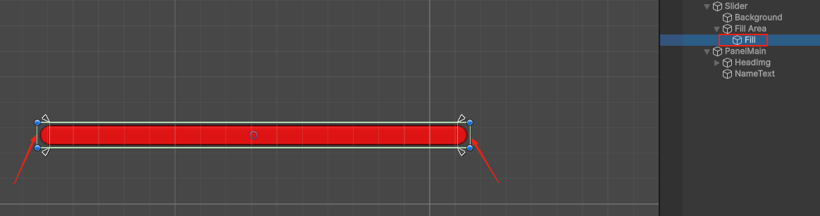 unity slider制作血条教程