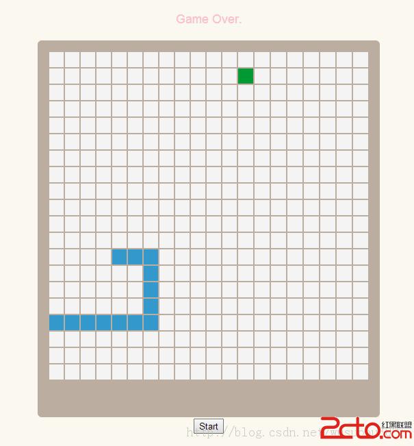 如何用javascript写一个贪吃蛇